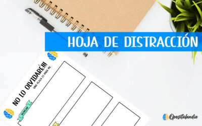 Hoja de distracción | Descargar gratis PDF
