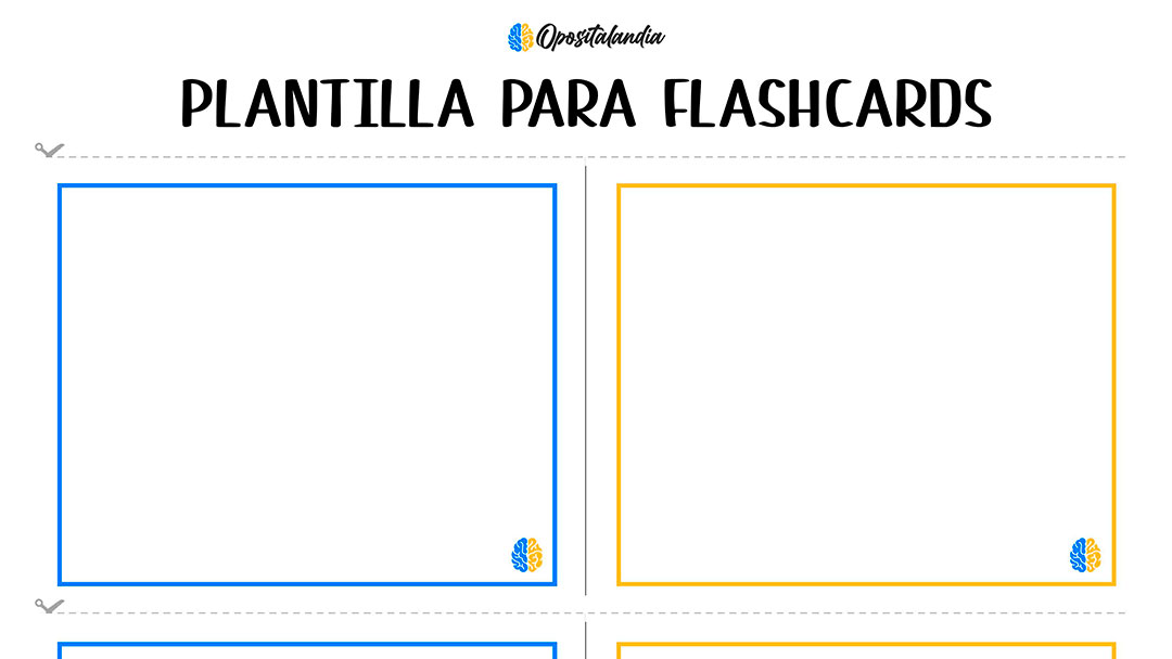 plantilla para flashcards online pdf
